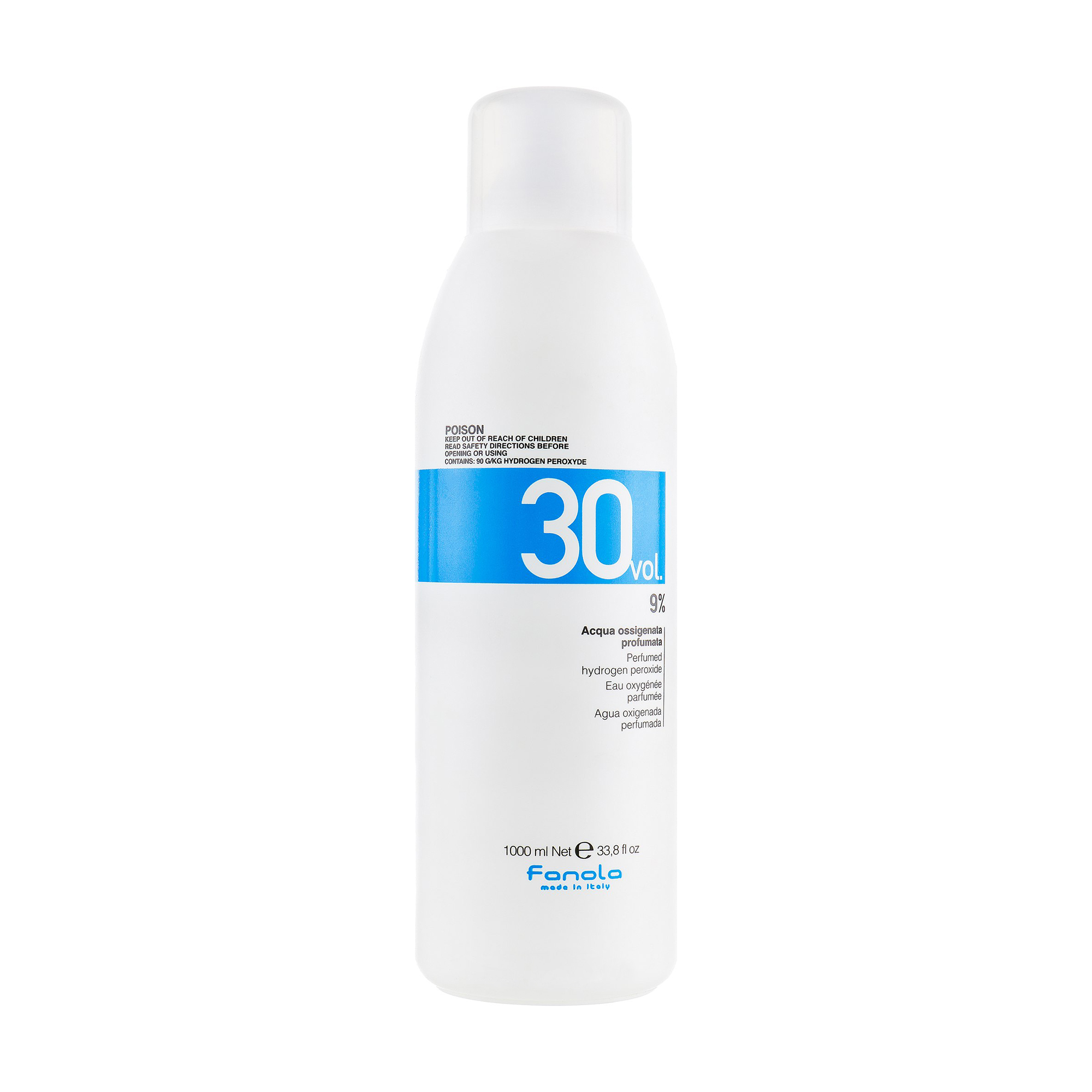 Окислювач для волосся Fanola Perfumed Hydrogen Peroxide Hair Oxidant 30 vol 9%, 1 л